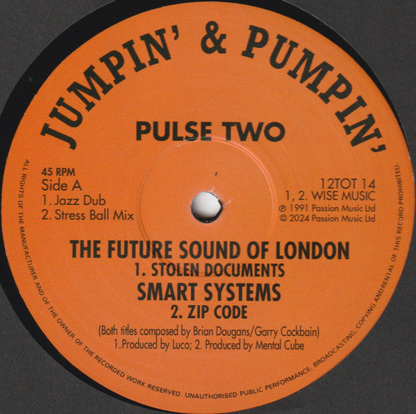 Future Sound Of London / Smart Systems / Indo Tribe – Pulse Two