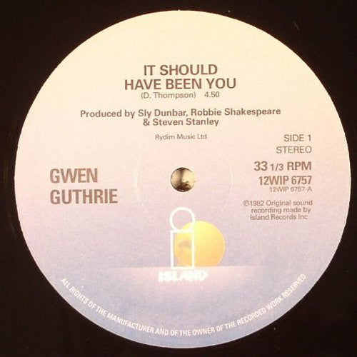 Gwen Guthrie – It Should Have Been You