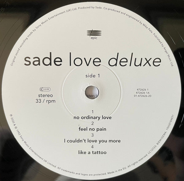 Sade – Love Deluxe