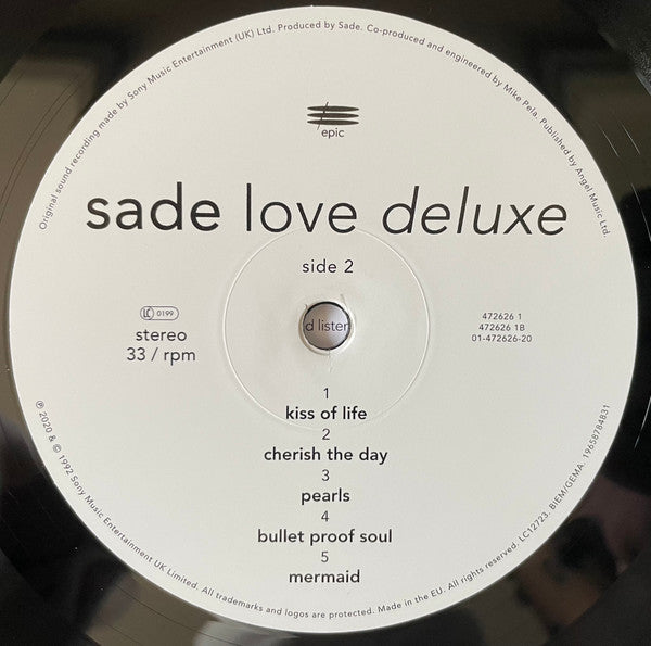 Sade – Love Deluxe