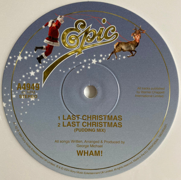 Wham! – Last Christmas (Snowflake White Vinyl)