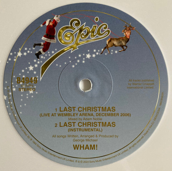 Wham! – Last Christmas (Snowflake White Vinyl)