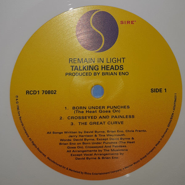 Talking Heads – Remain In Light