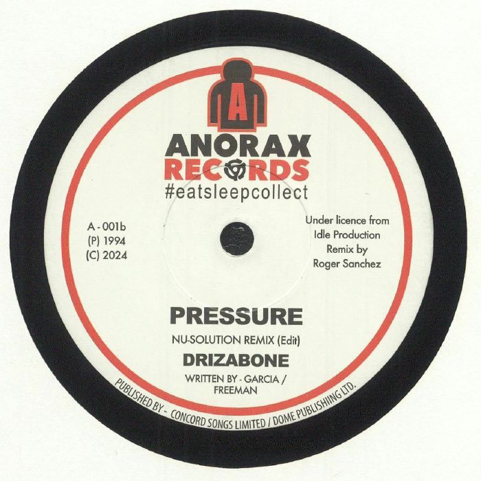 Drizabone – Pressure (incl. Nu-Solution AKA Roger Sanchez Remix)