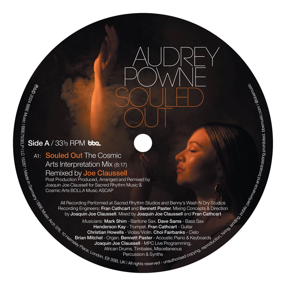 Audrey Powne - Souled Out / Feed The Fire Remixes (Joe Claussell / Atjazz)