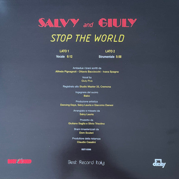 Salvy And Giuly – Stop The World