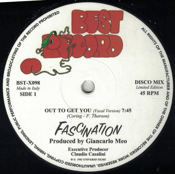 Fascination – Out To Get You