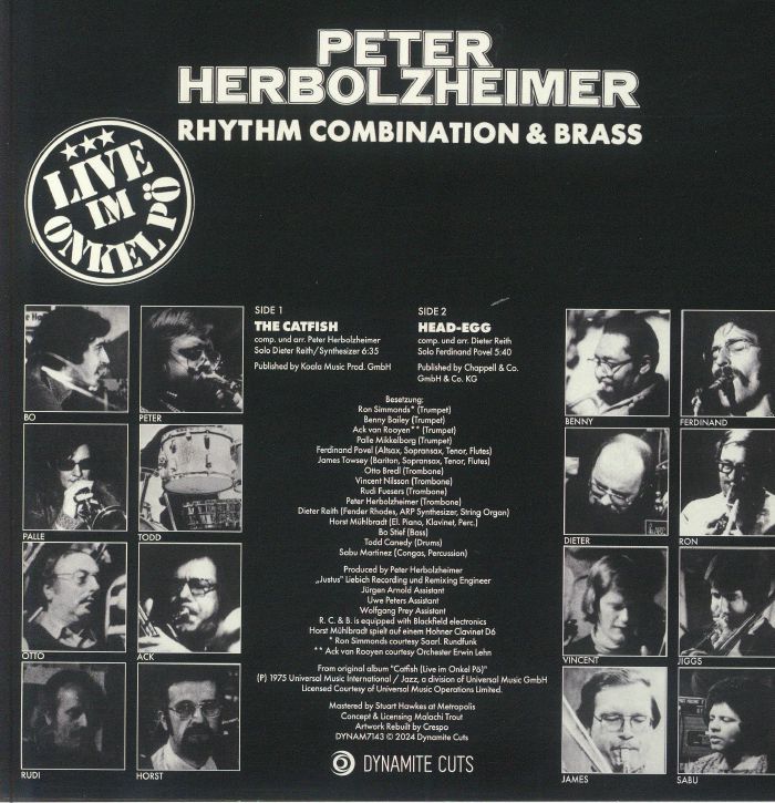 Peter Herbolzheimer Rhythm Combination & Brass – The Catfish / Head Egg