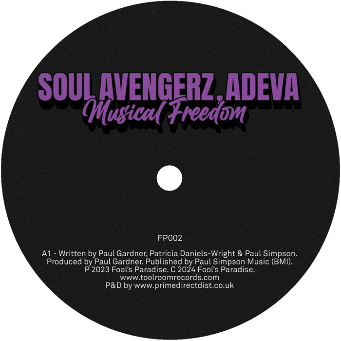 Soul Avengerz / Adeva / Sebb Junior - Fool's Paradise Sampler Vol 2
