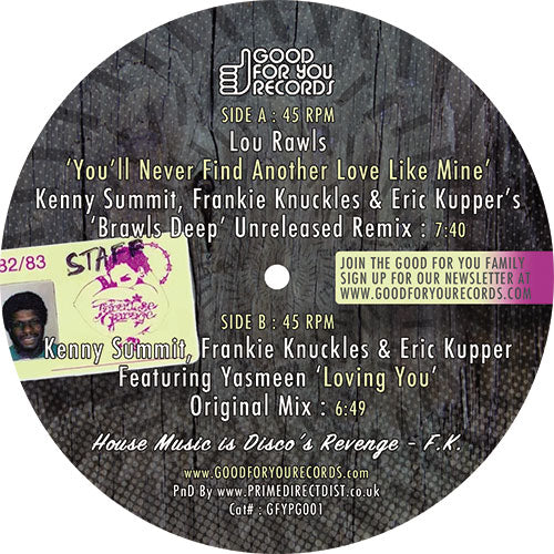 Lou Rawls / Eric Kupper / Kenny Summit - You’ll Never Find / Loving You