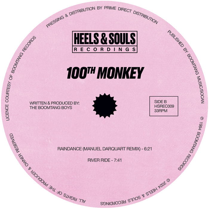 100th Monkey - Raindance / Nyika Nyika (Manuel Darquart Remix)