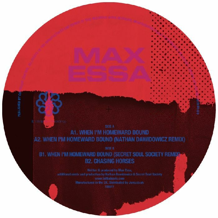 Max Essa – When I'm Homeward Bound (feat Nathan Dawidowicz, Secret Soul Society remixes)