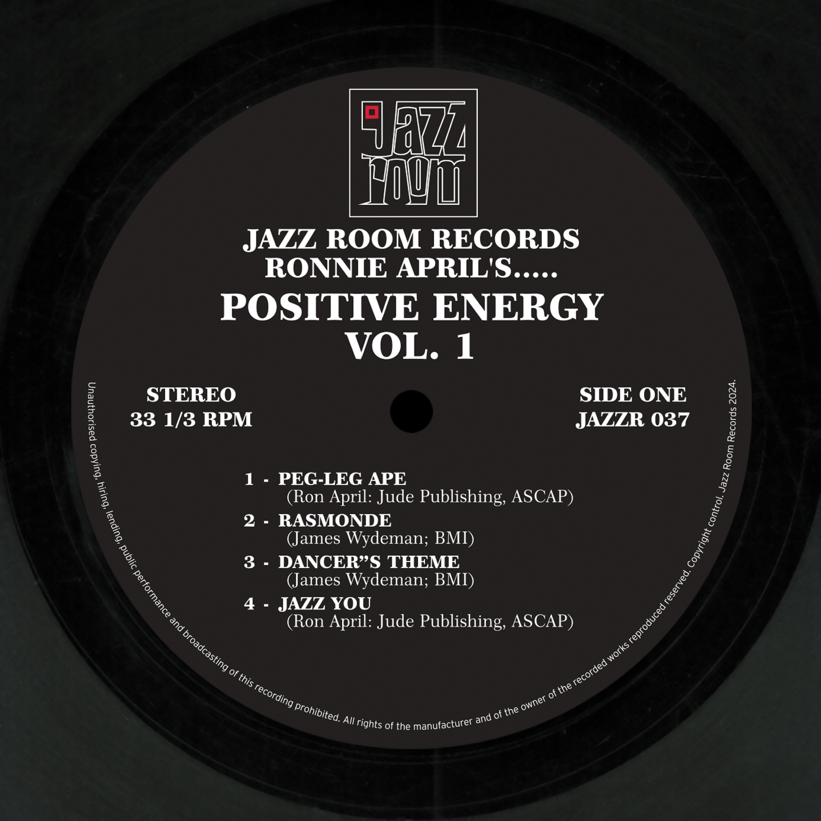 Ronnie April's – Positive Energy Volume 1