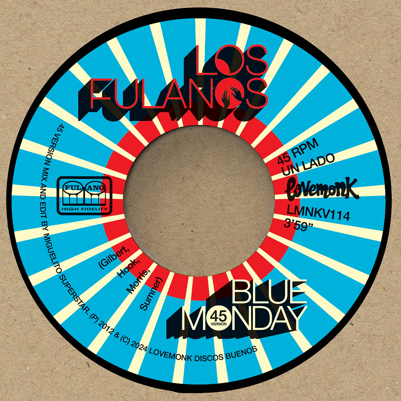 Los Fulanos - Blue Monday / Why Don't We Do Some Boogaloo?