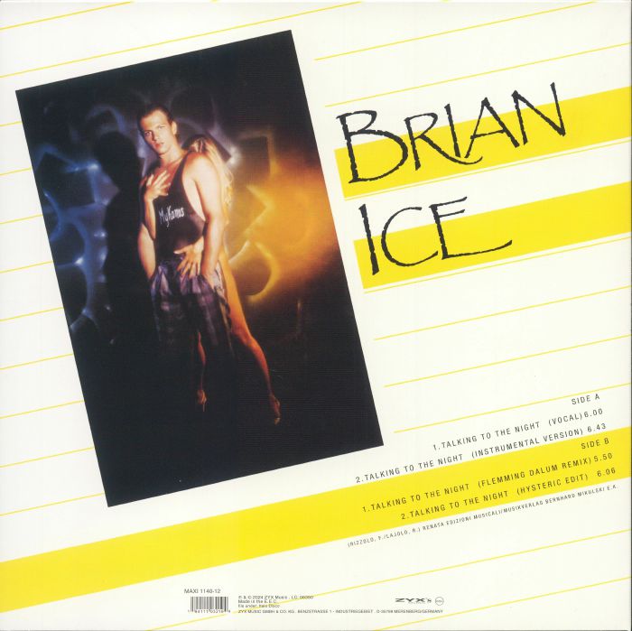 Brian Ice – Talking To The Night