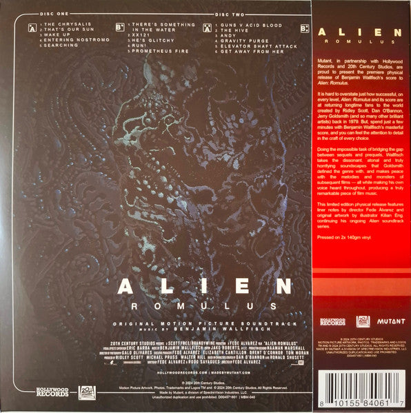 Benjamin Wallfisch – Alien: Romulus (Original Motion Picture Soundtrack)