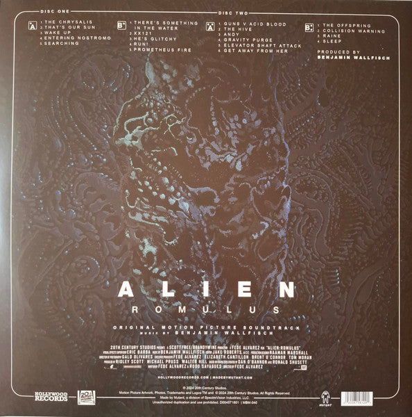 Benjamin Wallfisch – Alien: Romulus (Original Motion Picture Soundtrack)