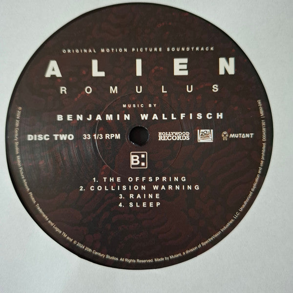 Benjamin Wallfisch – Alien: Romulus (Original Motion Picture Soundtrack)