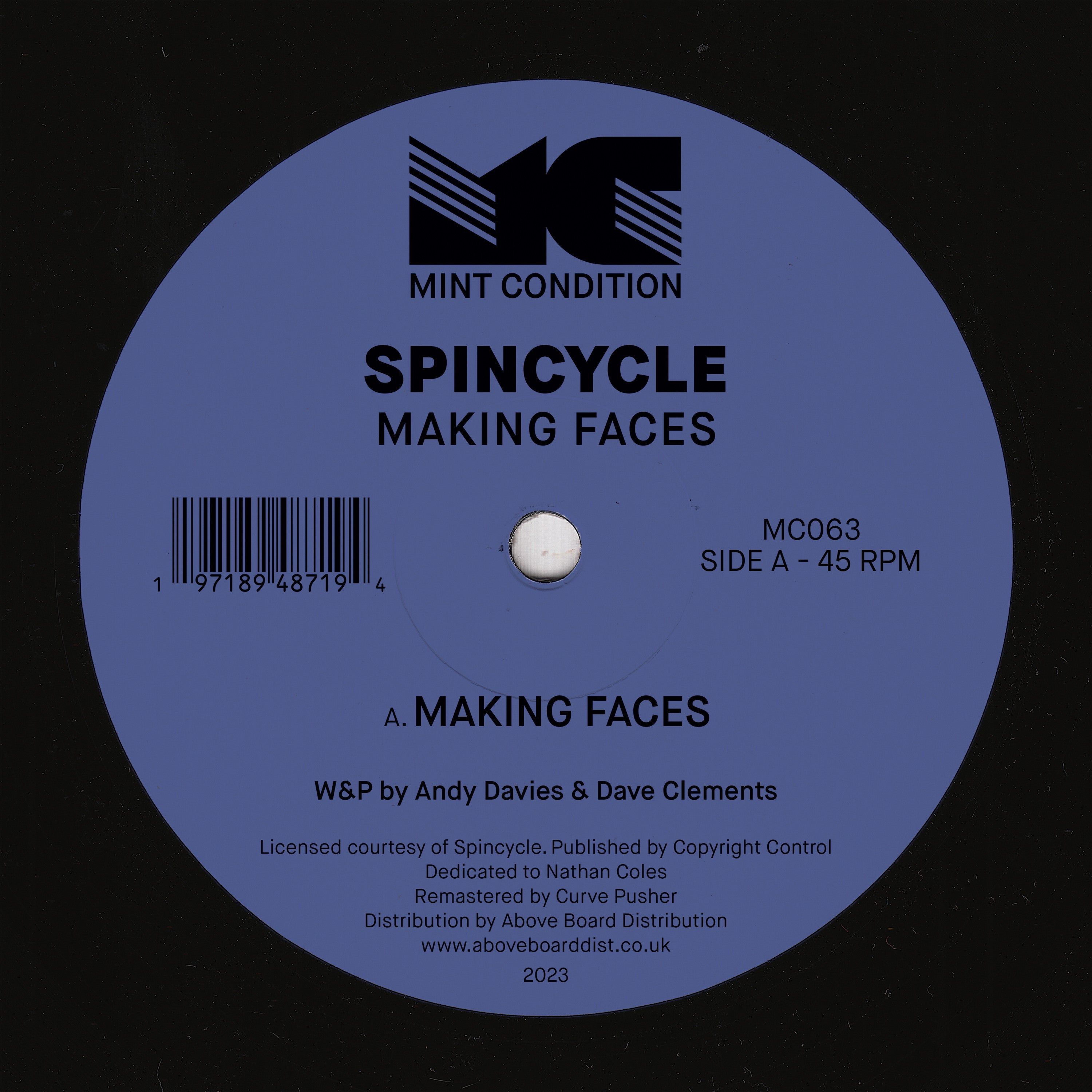 Spincycle – Making Faces