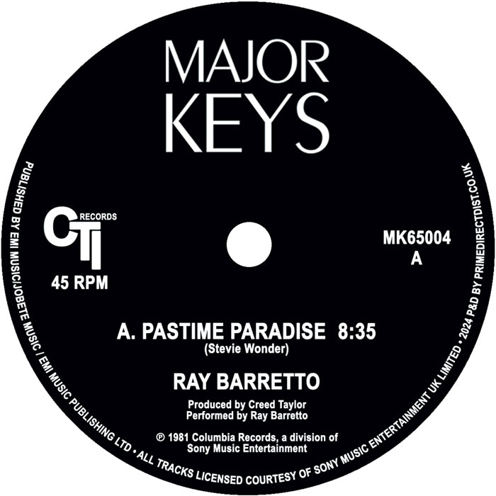 Ray Barretto – Pastime Paradise