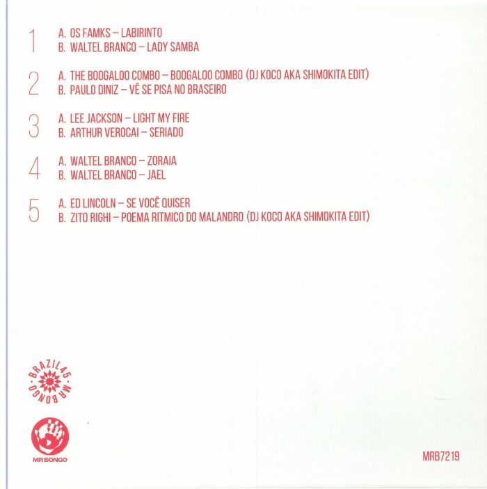 6/3入荷予定！DJ Koco – Brazil 45 Boxset Vol 5: Curated By DJ Koco 