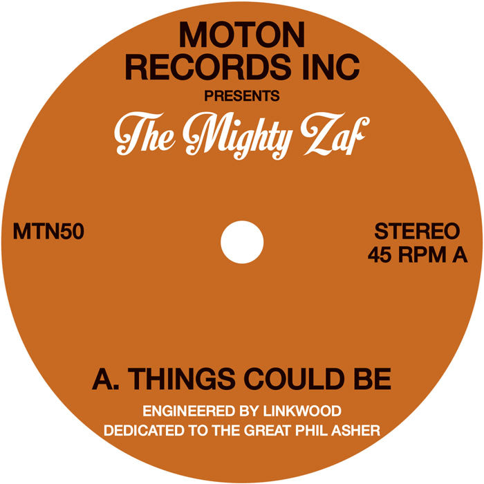 Moton Records Inc Presents - The Mighty Zaf