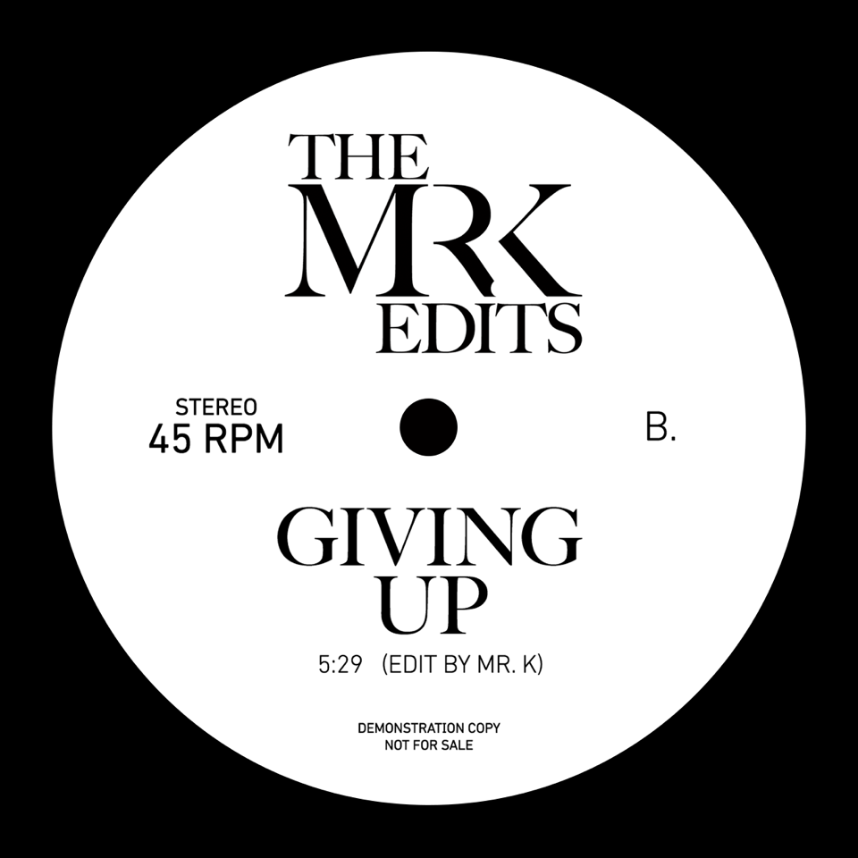 Mr. K - Funky Music / Giving Up