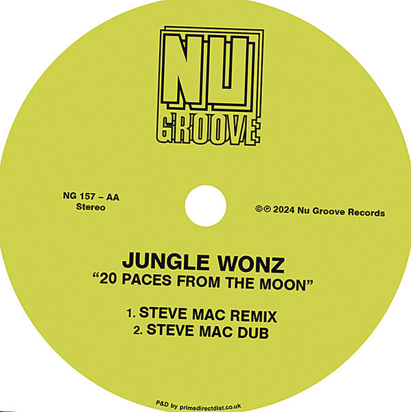 Jungle Wonz – Anybody Out There / 20 Paces From The Moon