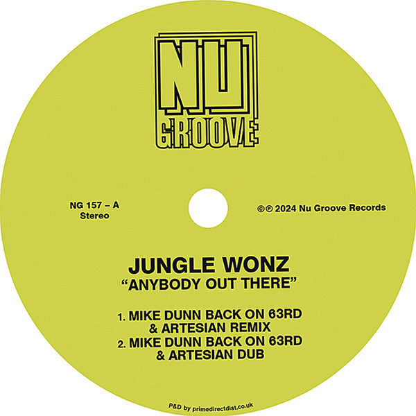 Jungle Wonz – Anybody Out There / 20 Paces From The Moon