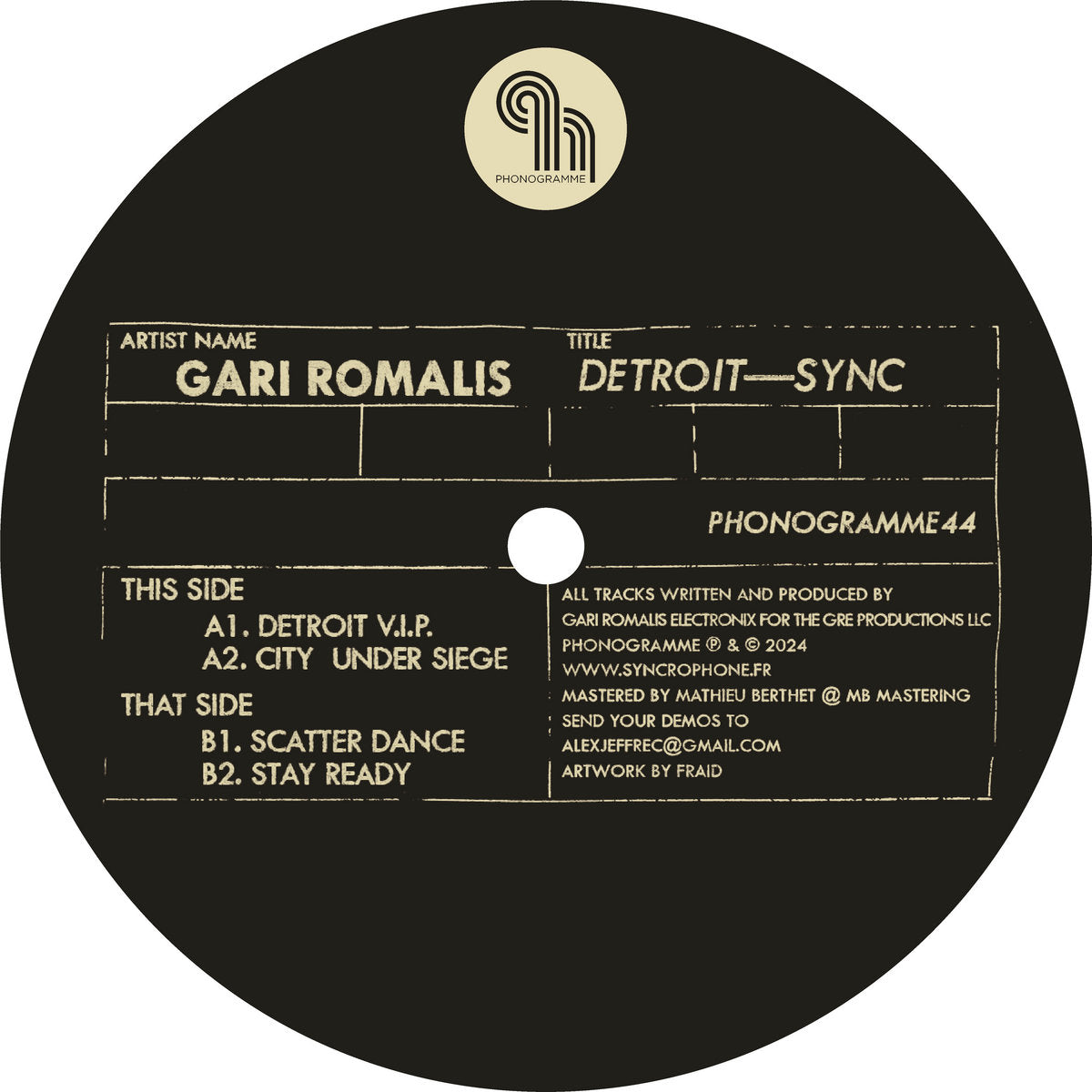 Gari Romalis – Detroit - Sync