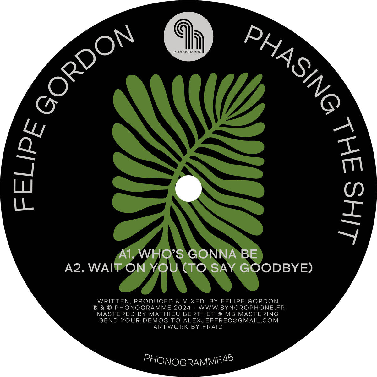 Felipe Gordon – Phasing The Shit