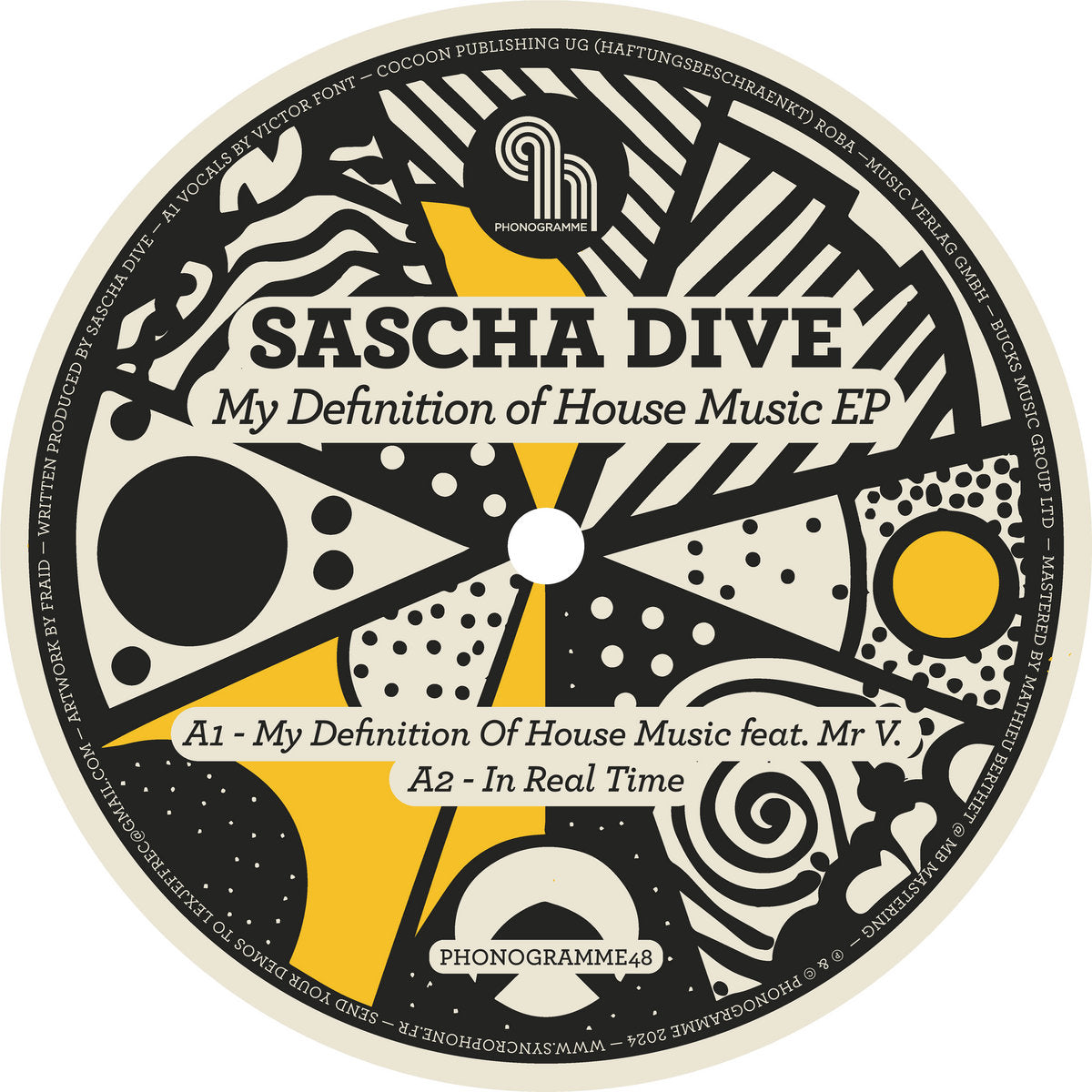 Sascha Dive feat. Mr V – My Definition Of House Music EP