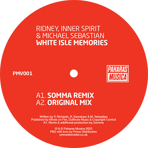 Ridney - Inner Spirit / Micheal Sebastian White Isle Memories