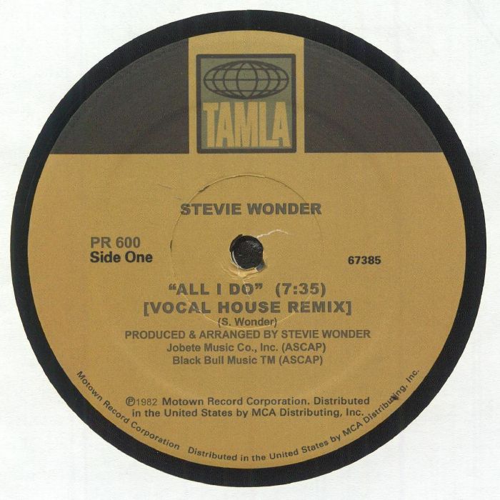 Stevie Wonder - All I Do (House Remixes)