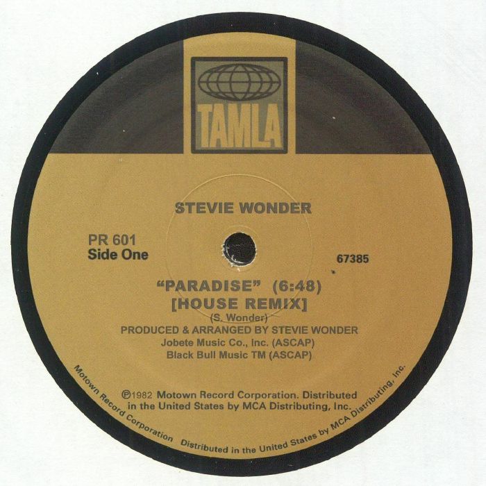 Stevie Wonder - Paradise / Pastime Paradise (House Remixes)