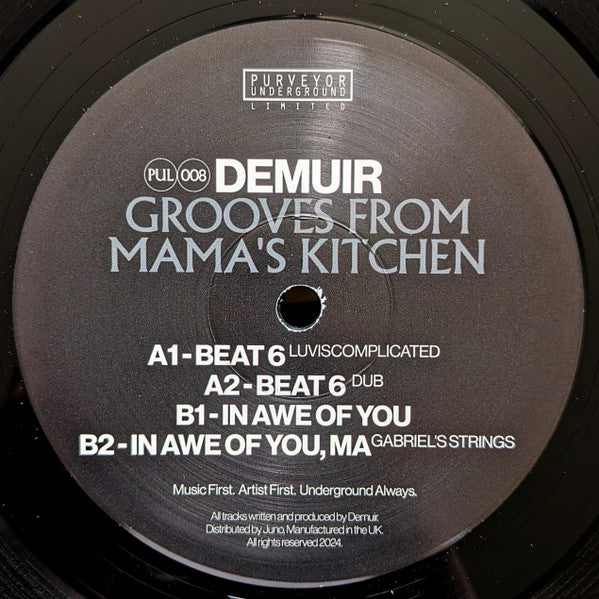 Demuir – Grooves From Mama's Kitchen