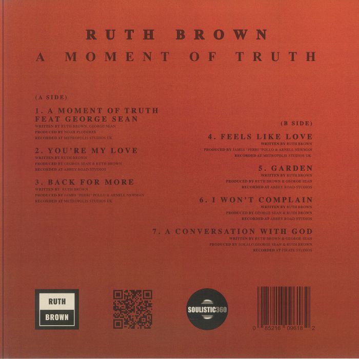 Ruth Brown - A Moment Of Truth