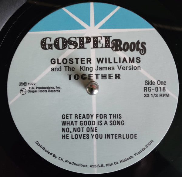 Gloster Williams and The King James Version – Together