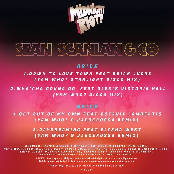 Sean Scanlan & Co – Down To The Disco (Part One)