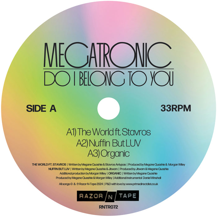 Megatronic - Do I Belong To You EP