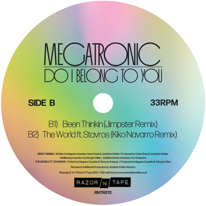 Megatronic - Do I Belong To You EP