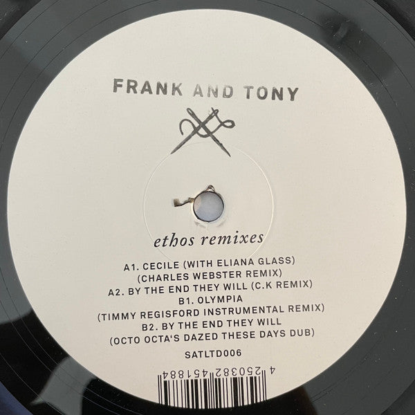 Frank and Tony – Ethos Remixes (Charles Webster/  Timmy Regisford / Octo Octa)