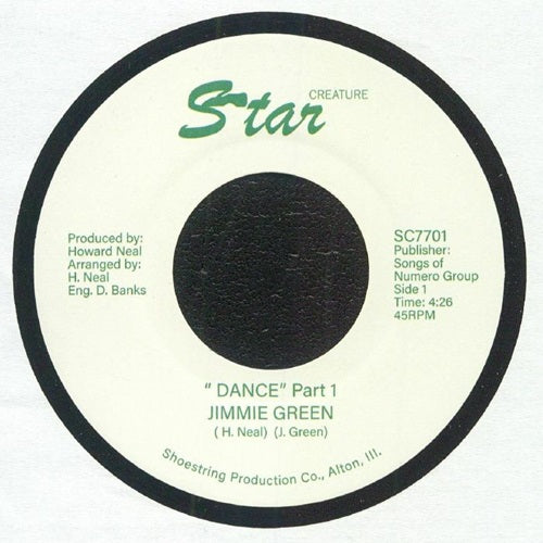 Jimmie Green – Dance / Let Yourself Go