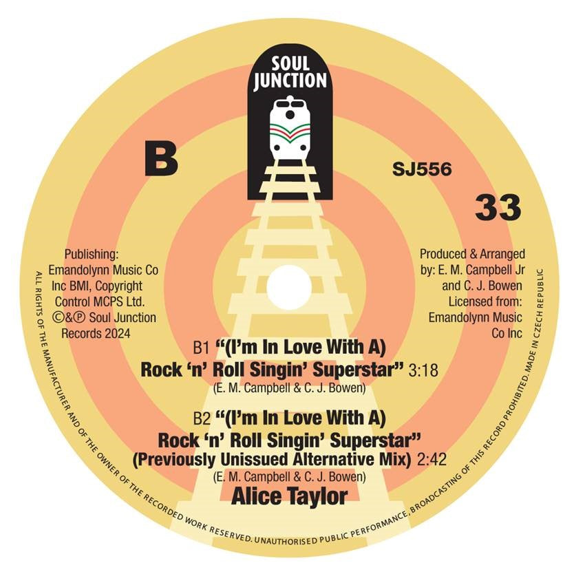 Alice Taylor - Sounds Ridiculous / (I’m In Love With A) Rock ‘n’ Roll Singin’ Superstar