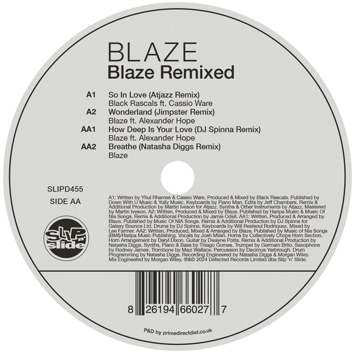 Blaze - Blaze Remixed