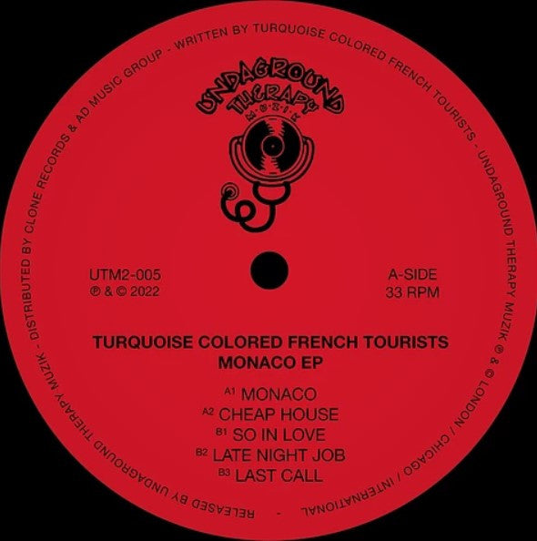 Turquoise Colored French Tourists – Monaco EP