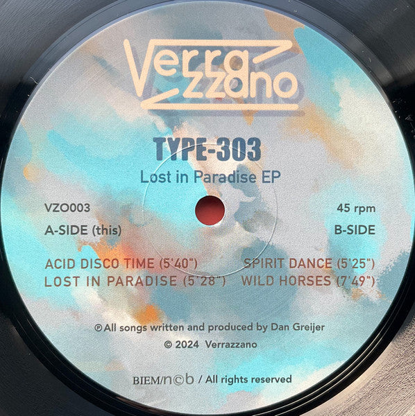 Type-303 – Lost In Paradise EP