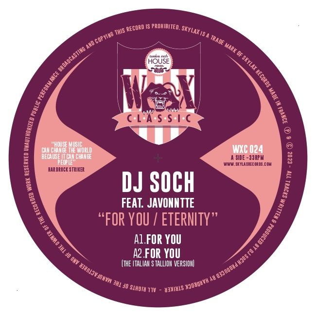 DJ Soch Feat. Javonntte – For You