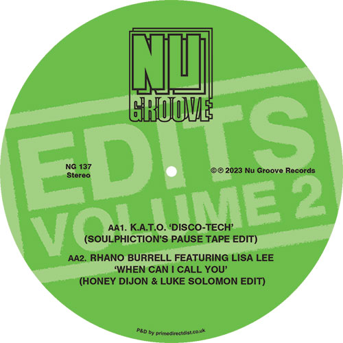 Various – Nu Groove Edits Volume 2