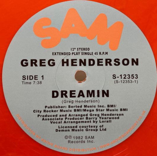 Greg Henderson – Dreamin